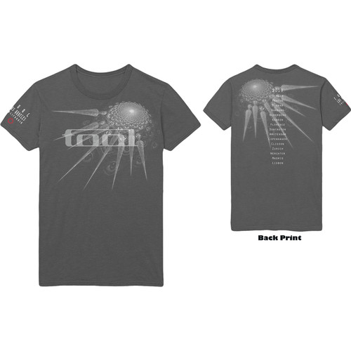 Tool Unisex T-Shirt Spectre Spike (Back Print)