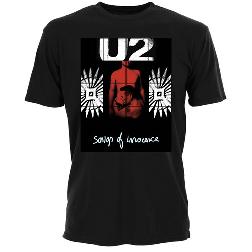 U2 Unisex T-Shirt Songs of Innocence Red Shade