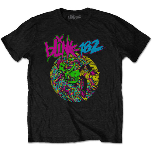 Blink-182 Unisex T-Shirt Overboard Event Black