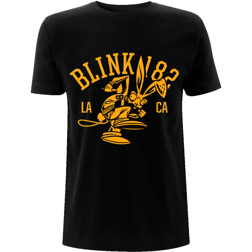 Blink-182 Unisex T-Shirt College Mascot Black