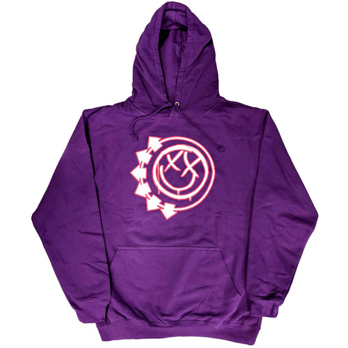 Blink-182 Unisex Pullover Hoodie Sweatshirt Six Arrow Smiley