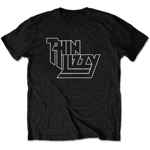 Thin Lizzy Unisex T-Shirt Logo Black