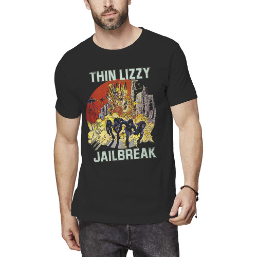 Thin Lizzy Unisex T-Shirt Jailbreak Explosion