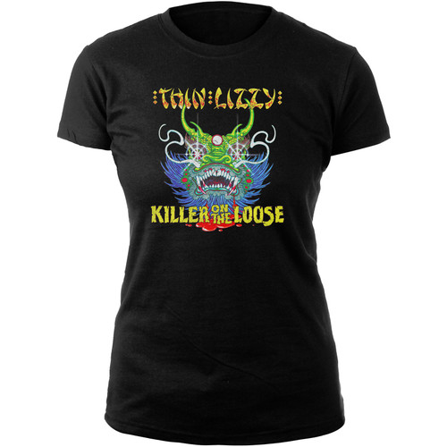 Thin Lizzy Women's T-Shirt Killer Lady