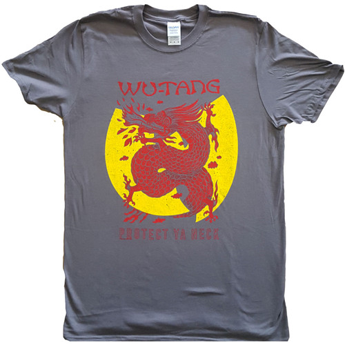 Wu-Tang Clan Unisex T-Shirt Inferno Charcoal