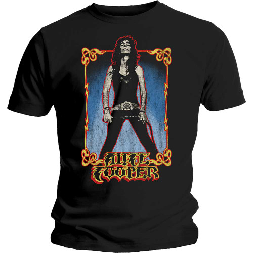 Alice Cooper Unisex T-Shirt Vintage Whip Washed