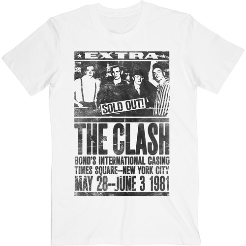 The Clash Unisex T-Shirt Bond's 1981