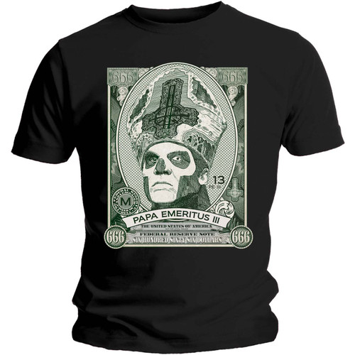 Ghost Unisex T-Shirt Papa Cash