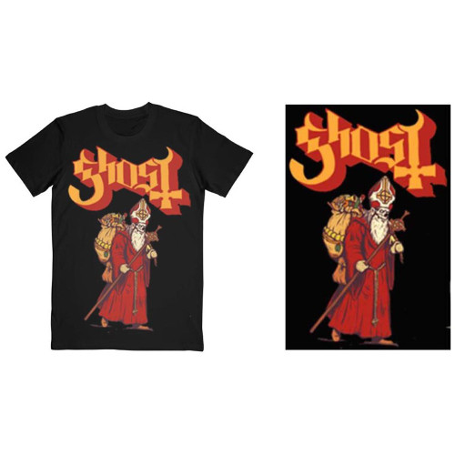 Ghost Unisex T-Shirt Greetings From Papa Noel
