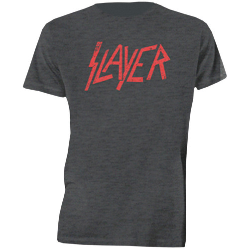 Slayer Unisex T-Shirt Distressed Logo