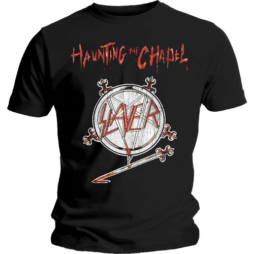 Slayer Unisex T-Shirt Haunting the Chapel