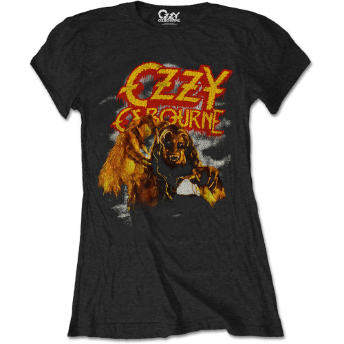 Ozzy Osbourne Women's T-Shirt Vintage Werewolf