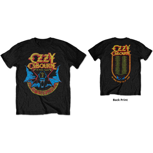 Ozzy Osbourne Unisex T-Shirt Bat Circle (Limited Edition/Collectors Item)