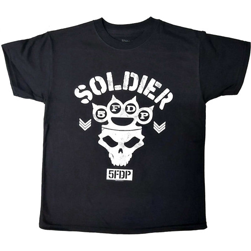 Five Finger Death Punch Kids T-Shirt Soldier