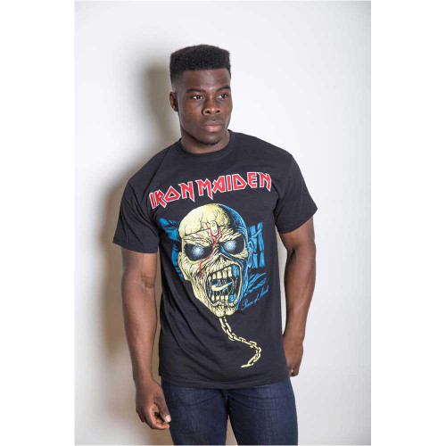 Iron Maiden Unisex T-Shirt Piece of Mind Black
