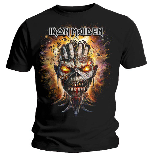 Iron Maiden Unisex T-Shirt Eddie Exploding Head