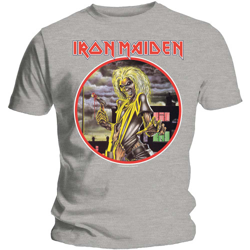 Iron Maiden Unisex T-Shirt Killers Circle