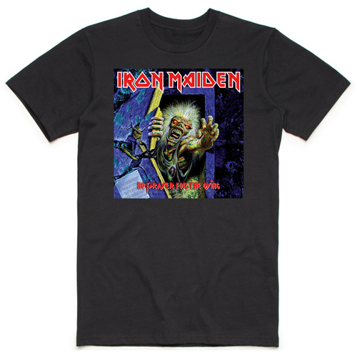 Iron Maiden Unisex T-Shirt No Prayer for the Dying
