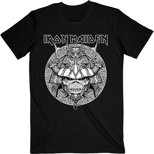 Iron Maiden Unisex T-Shirt Senjutsu Samurai Graphic White