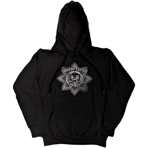 Motorhead Women's Pullover Hoodie Sweatshirt Pig Badge