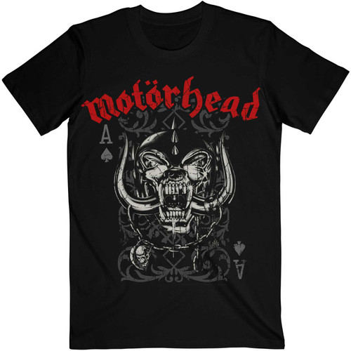 Motorhead Unisex T-Shirt Playing Card