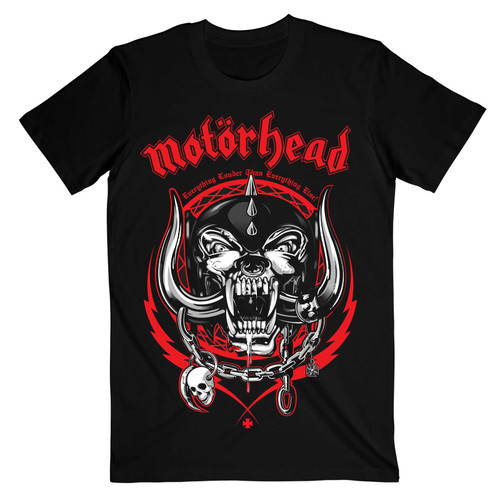 Motorhead Unisex T-Shirt Lightning Wreath