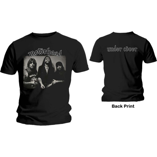 Motorhead Unisex T-Shirt Under Cover (Back Print)
