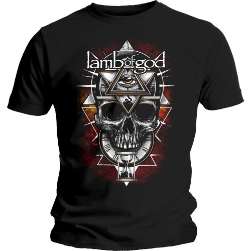 Lamb Of God Unisex T-Shirt All Seeing Red