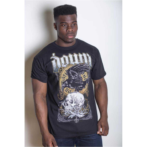 Down Unisex T-Shirt Swamp Skull