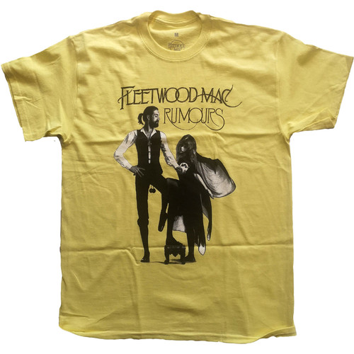 Fleetwood Mac Unisex T-Shirt Rumours Yellow