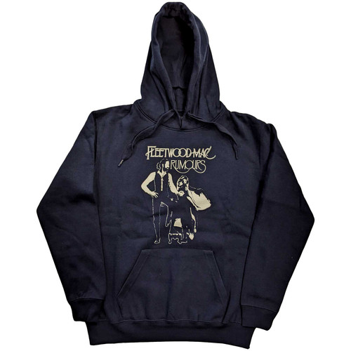 Fleetwood Mac Unisex Pullover Hoodie Sweatshirt Rumours Navy
