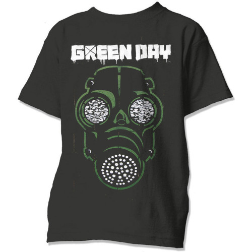 Green Day Unisex T-Shirt Green Mask