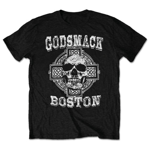 Godsmack Unisex T-Shirt Boston Skull