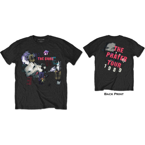 The Cure Unisex T-Shirt The Prayer Tour 1989 (Back Print)