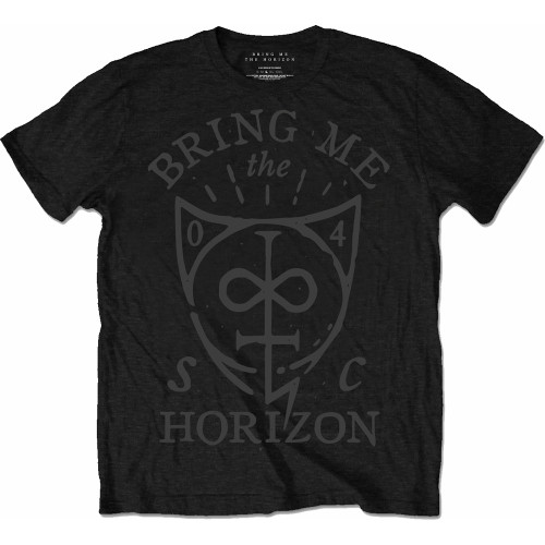 Bring Me The Horizon Unisex T-Shirt Hand Drawn Shield