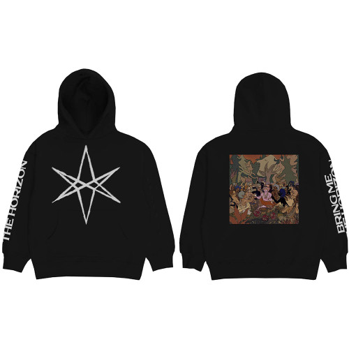Bring Me The Horizon Unisex Pullover Hoodie Sweatshirt Hex PHSH Cover (Back Print)