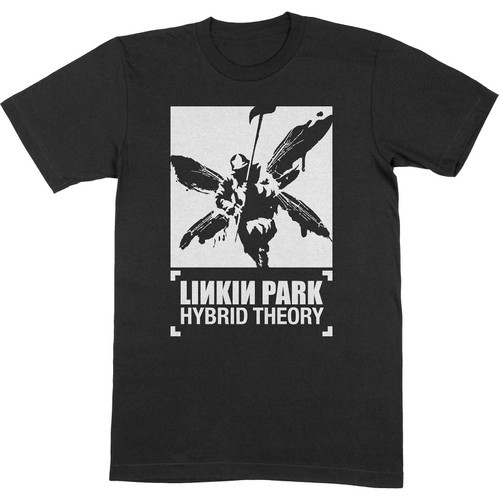 Linkin Park Unisex T-Shirt Soldier Hybrid Theory Black