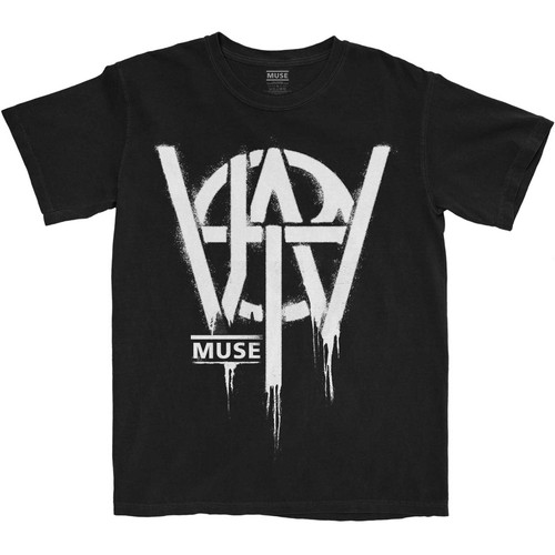 Muse Unisex T-Shirt Will of the People Stencil