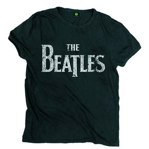 The Beatles Unisex T-Shirt Drop T Logo Vintage