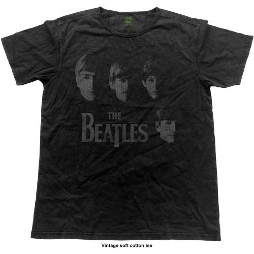 The Beatles Unisex Vintage T-Shirt Faces
