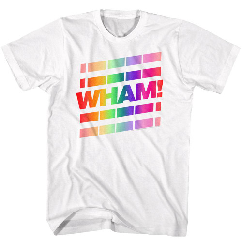 Wham Whainbow White Adult T-Shirt
