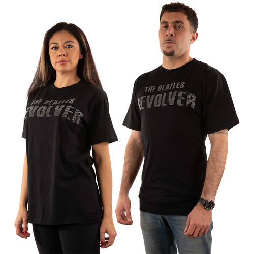 The Beatles Unisex T-Shirt Revolver (Diamante)