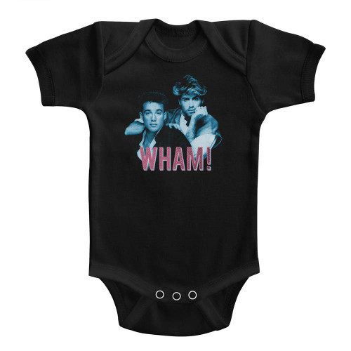 Wham Blue Pink Black Infant Baby Onesie T-Shirt