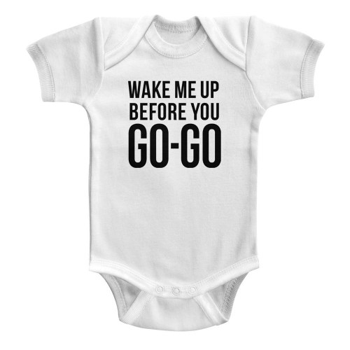 Wham Go Go White Infant Baby Onesie T-Shirt