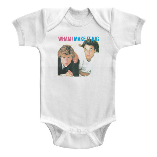 Wham Make It Big White Infant Baby Onesie T-Shirt