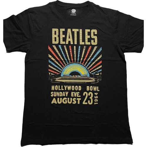 The Beatles Unisex T-Shirt Hollywood Bowl (Diamante)