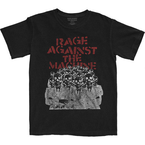Rage Against The Machine Unisex T-Shirt Crowd Masks