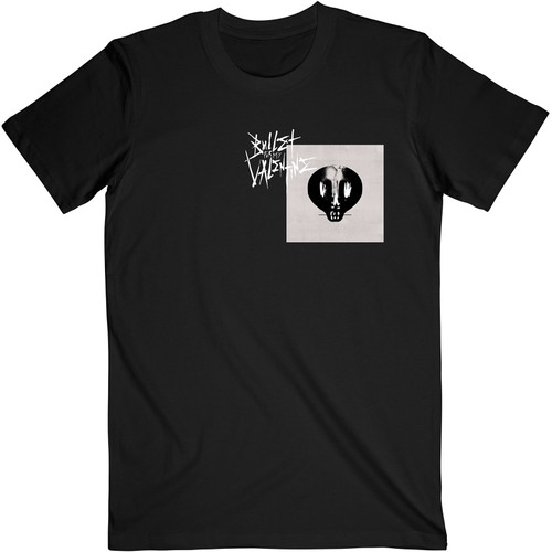 Bullet For My Valentine Unisex T-Shirt Album Cropped & Logo Black