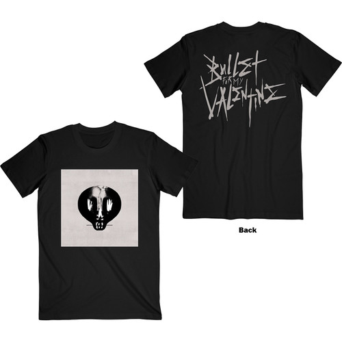 Bullet For My Valentine Unisex T-Shirt Album Cropped & Large Logo (Back Print)