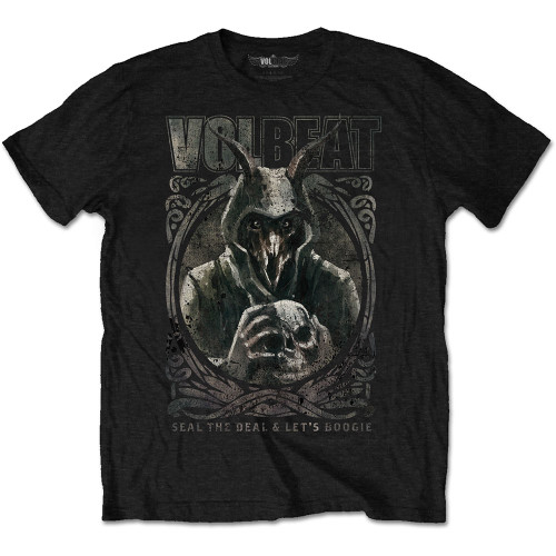 Volbeat Unisex T-Shirt Goat with Skull